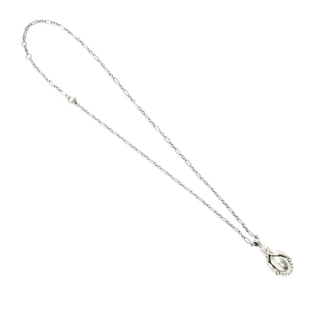 Georg Jensen 喬治傑生Heritage 2023紀念純銀項鍊銀球| 項鍊