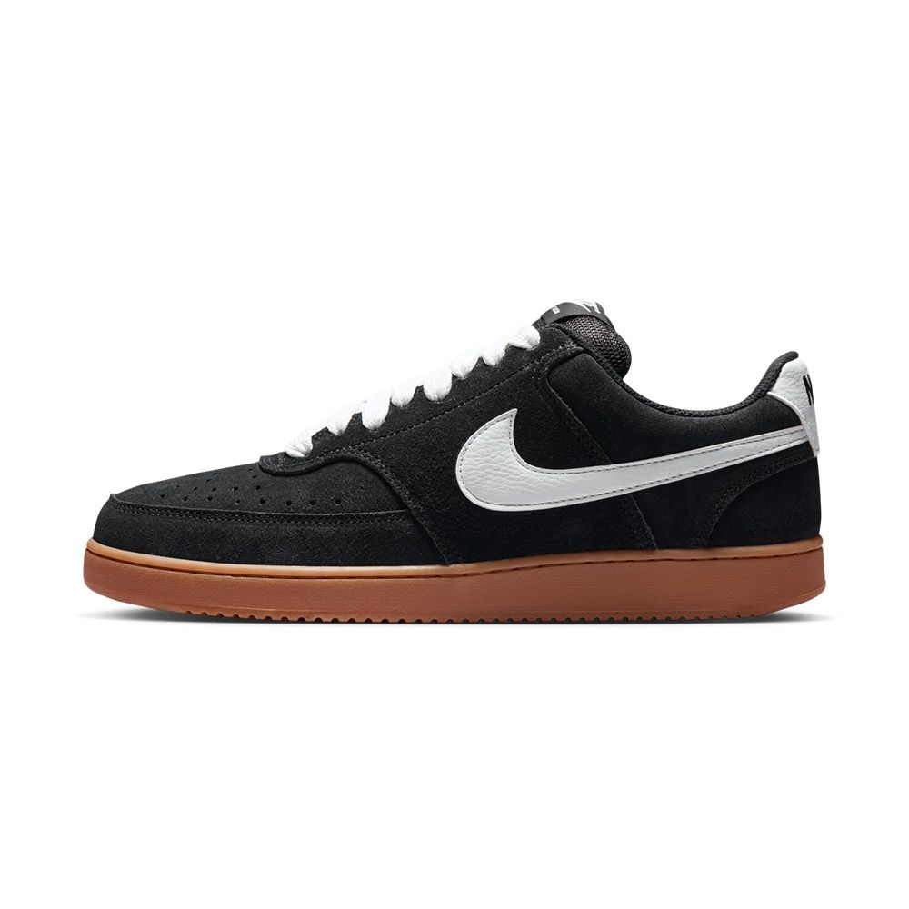 Nike Court Vision Lo FL 男鞋 黑色 麂皮 焦糖底 復古 休閒鞋 IO7727-001