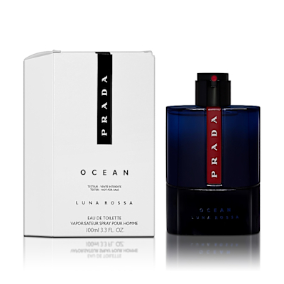PRADA LUNA ROSSA OCEAN 卓越海洋男性淡香水 100ML TESTER 環保包裝