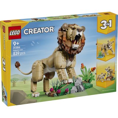 樂高LEGO 創意大師系列 - 31386 野生動物：威風獅子