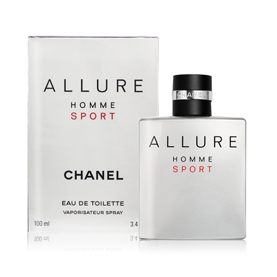 CHANEL 香奈兒男性運動淡香水Allure Homme Sport 100ml EDT-國際航空版