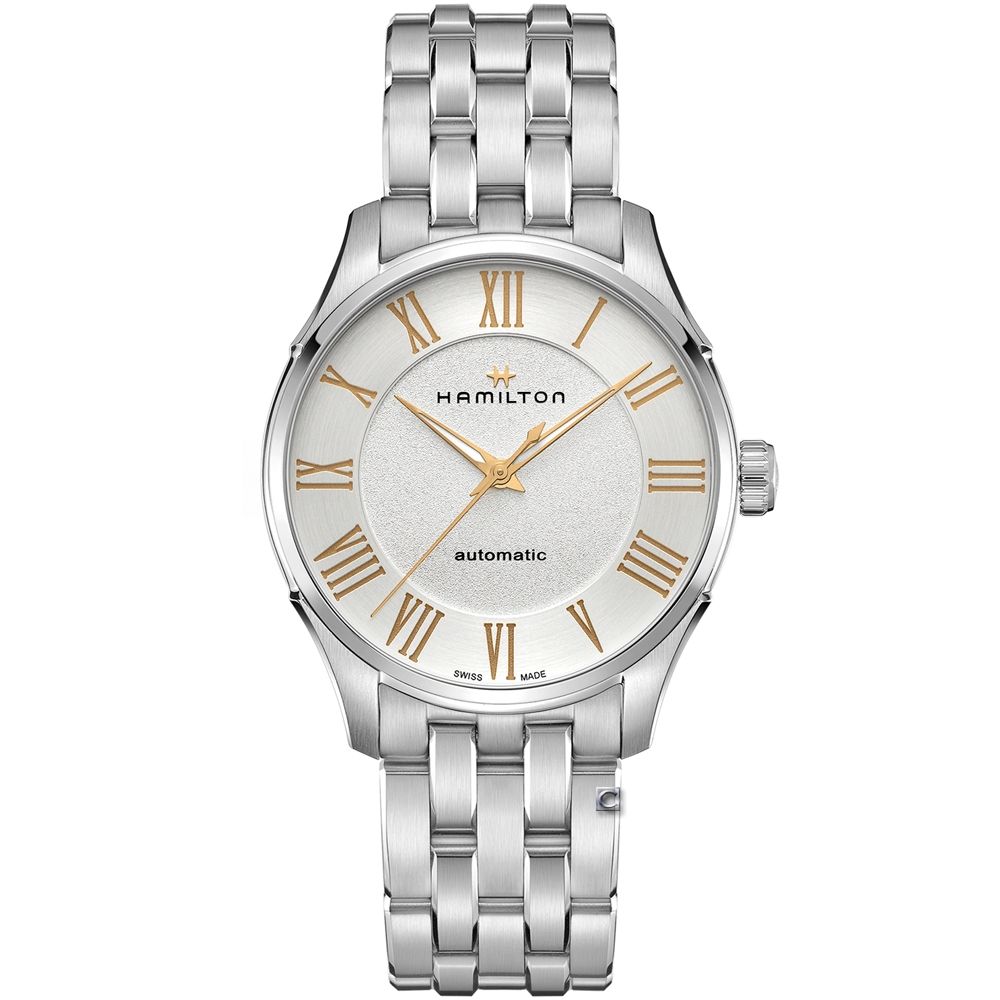 Hamilton漢米爾頓 Jazzmaster爵士系列 城市型男機械腕錶-40mm H42535150