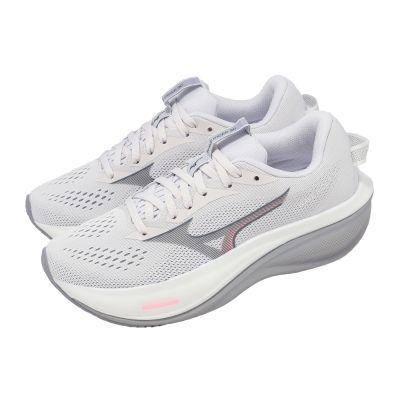 Mizuno 美津濃 慢跑鞋 Wave Rider 30 女鞋 灰 緩震 運動鞋 J1GW2620-75