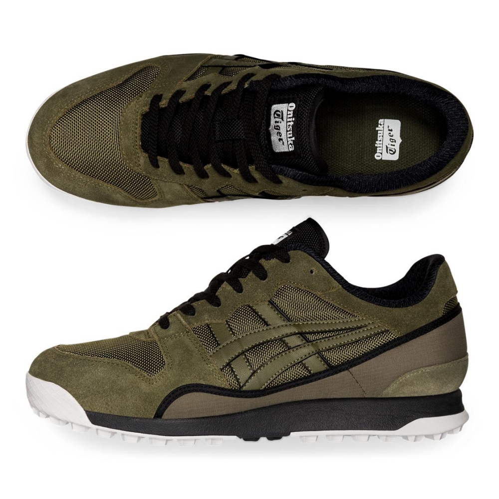 Onitsuka Tiger鬼塚虎- TIGER HORIZONIA 休閒鞋男女(墨綠