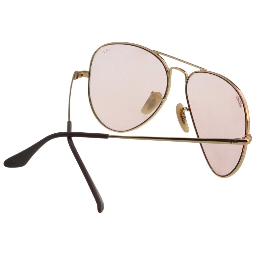 RAY BAN EVOLVE變色系列太陽眼鏡(金色)RB3689-001 | 太陽眼鏡/墨鏡