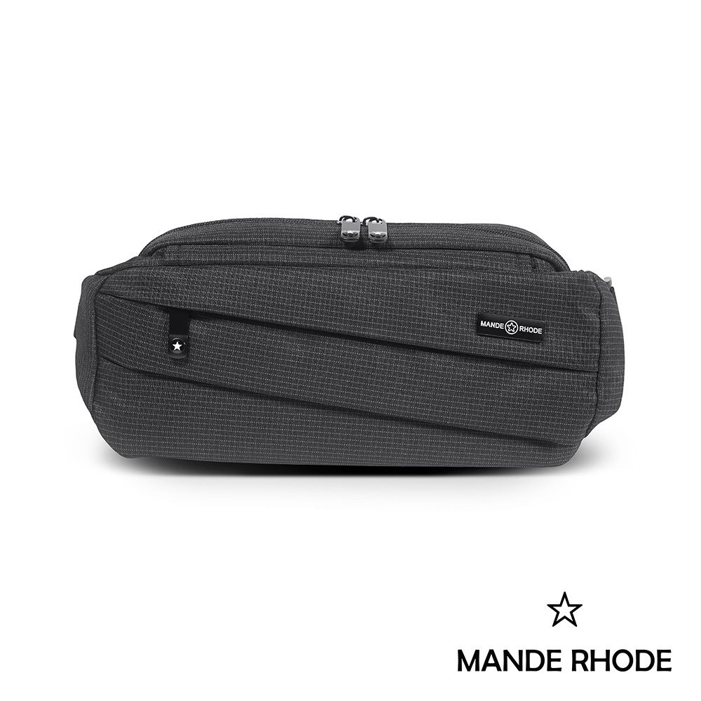 MANDE RHODE - 曼德羅德 - 格紋造型斜背包 - A5898K