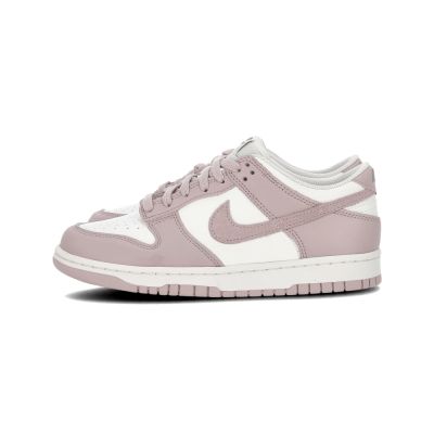 Nike Dunk Low GS 大童 粉紫白色 皮革 Dunk 低筒 運動 休閒鞋 FB9109-122