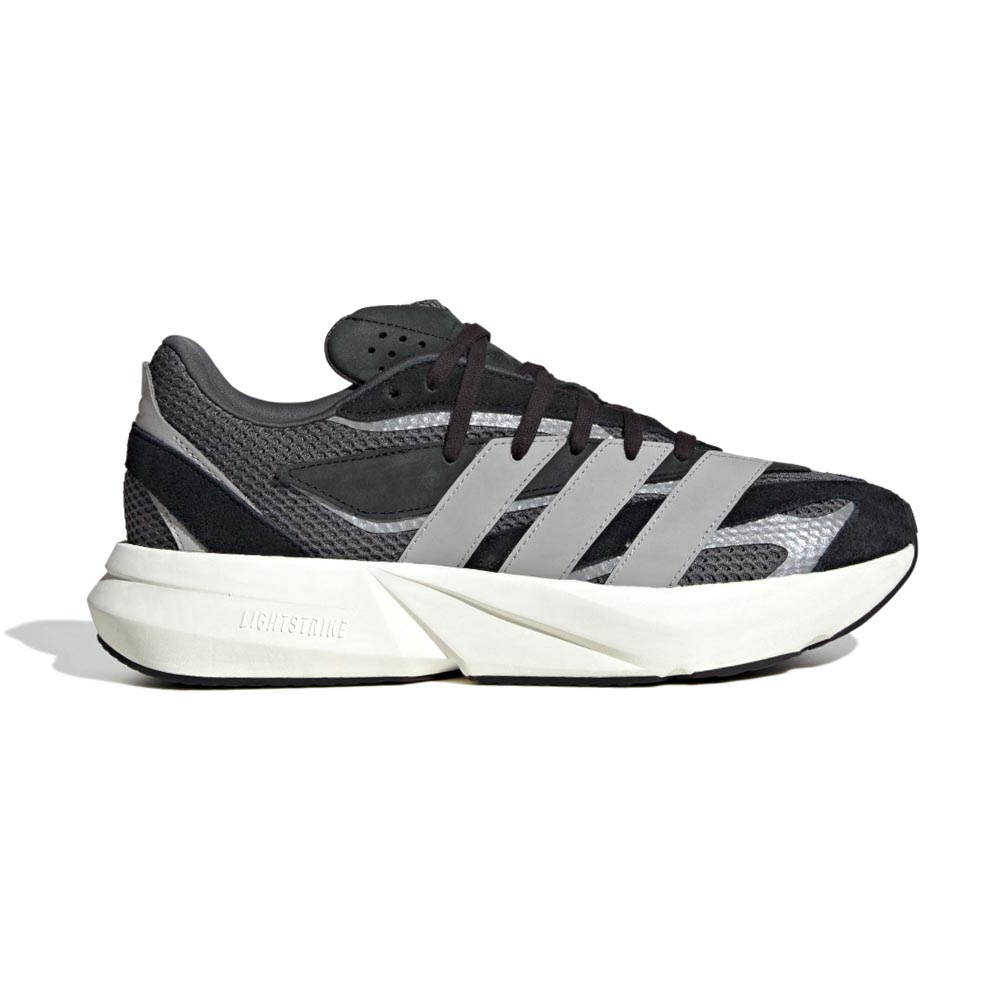 Adidas Lightblaze 男鞋 女鞋 黑色 運動 跑鞋 彈力 緩震 反光 休閒 慢跑鞋 JH6943