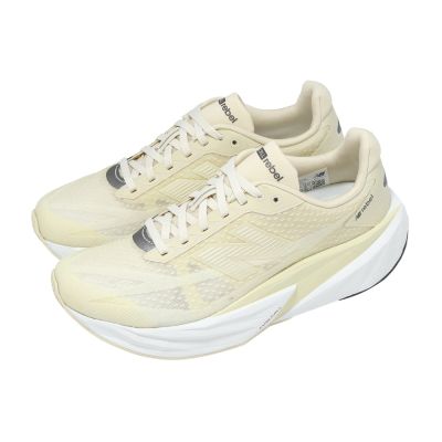 New Balance NB 競速跑鞋 FuelCell Rebel V5 D 寬楦 女鞋 米白 緩衝 支撐 WFCX7ZF-D
