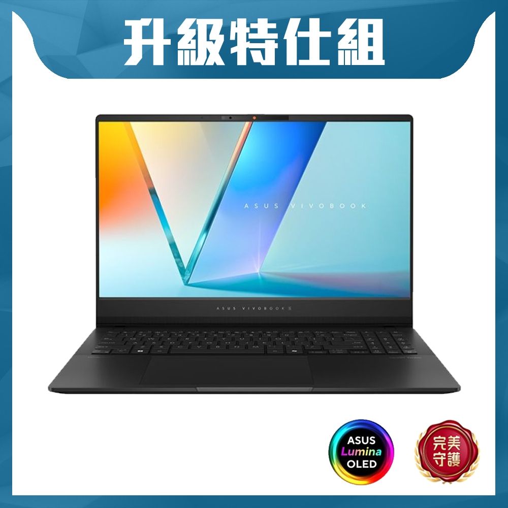 ASUS M5506WA 16吋3K特仕筆電(Ryzen AI 9 365/24GB/1TB SSD/極致黑