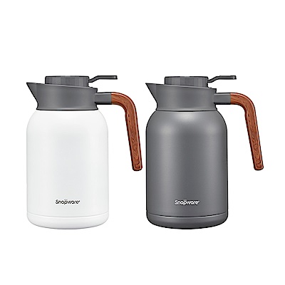 【美國康寧】Snapware  簡約316不鏽鋼真空保溫壺-2200ML(兩色可選)