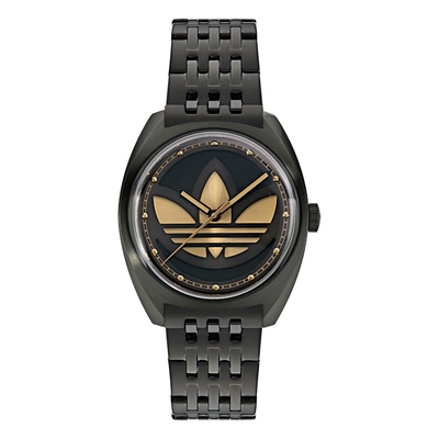 ADIDAS 愛迪達  EDITION ONE 經典不鏽鋼手錶_AOFH23511_黑_39mm