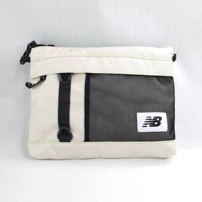 NEW BALANCE 側背包 小包 隨身包 LAB51530-3色 亞麻白/黑/藍