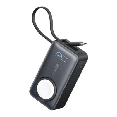 ANKER A1657 10000mAh 35W  三合一 Apple Watch磁吸充行動電源