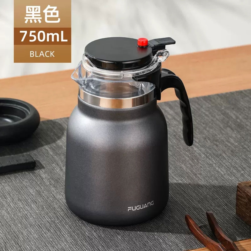 小倉Ogula】不鏽鋼泡茶壺750ML真空保溫壺裝茶水壺過濾沖茶壺茶具