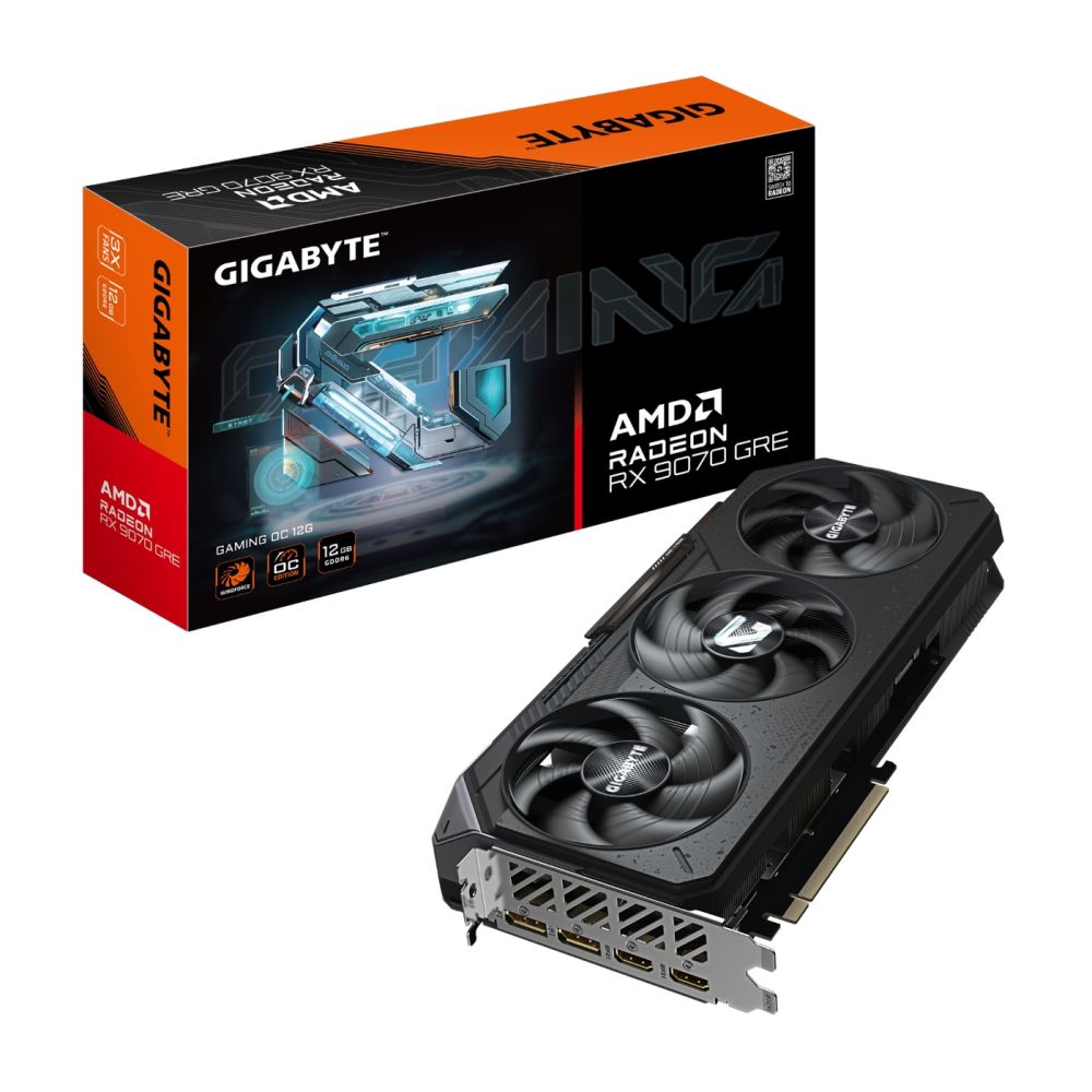 推★GIGABYTE 技嘉Radeon RX 9070 GRE GAMING OC 12G 顯示卡