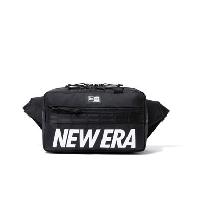 NEW ERA 男女 SQUARE 方型腰包 黑/文字標 NE12872991