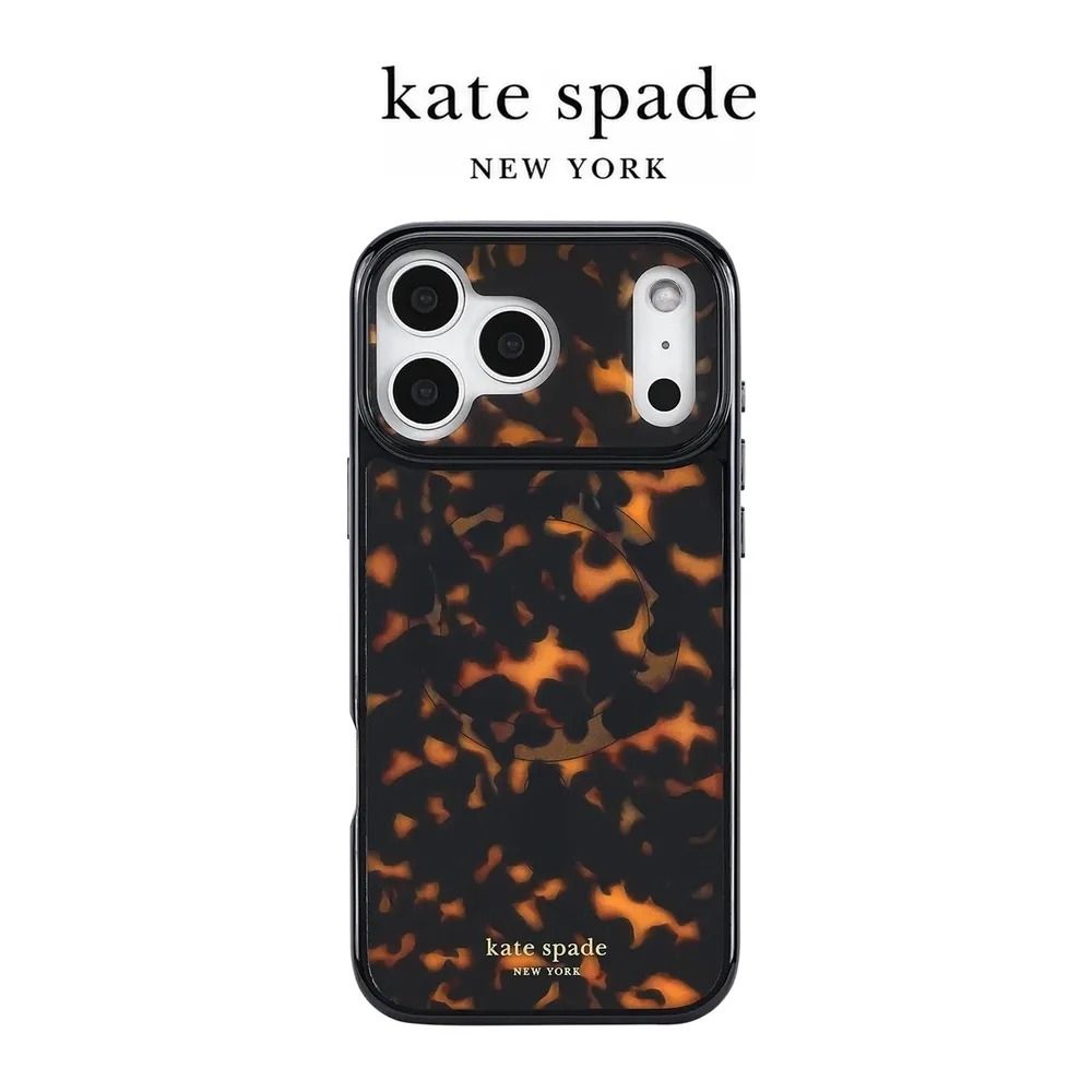 kate spade iPhone 18系列 精品磁吸防摔手機殼 華麗玳瑁
