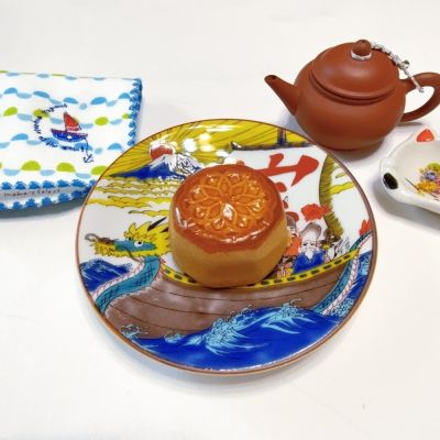 九谷燒】青郊窯緣起小盤-七福神寶船| 日用雜貨| Yahoo購物中心