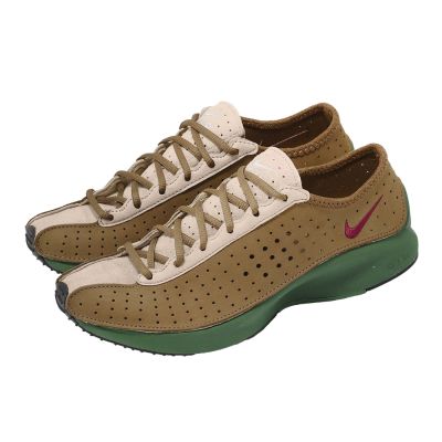 Nike 休閒鞋 Wmns Air Superfly 女鞋 棕 綠 皮革 麂皮 復古 HQ7955-200