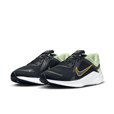 NIKE 慢跑鞋 男鞋 運動鞋 緩震 QUEST 5 黑 DD0204-301