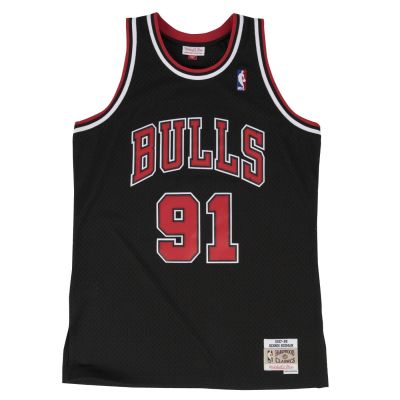 NBA M&N G2二代 Swingman 復古球衣 公牛隊 97-98 #91 Dennis Rodman -SMJYGS18152-CBUBLCK97DRD