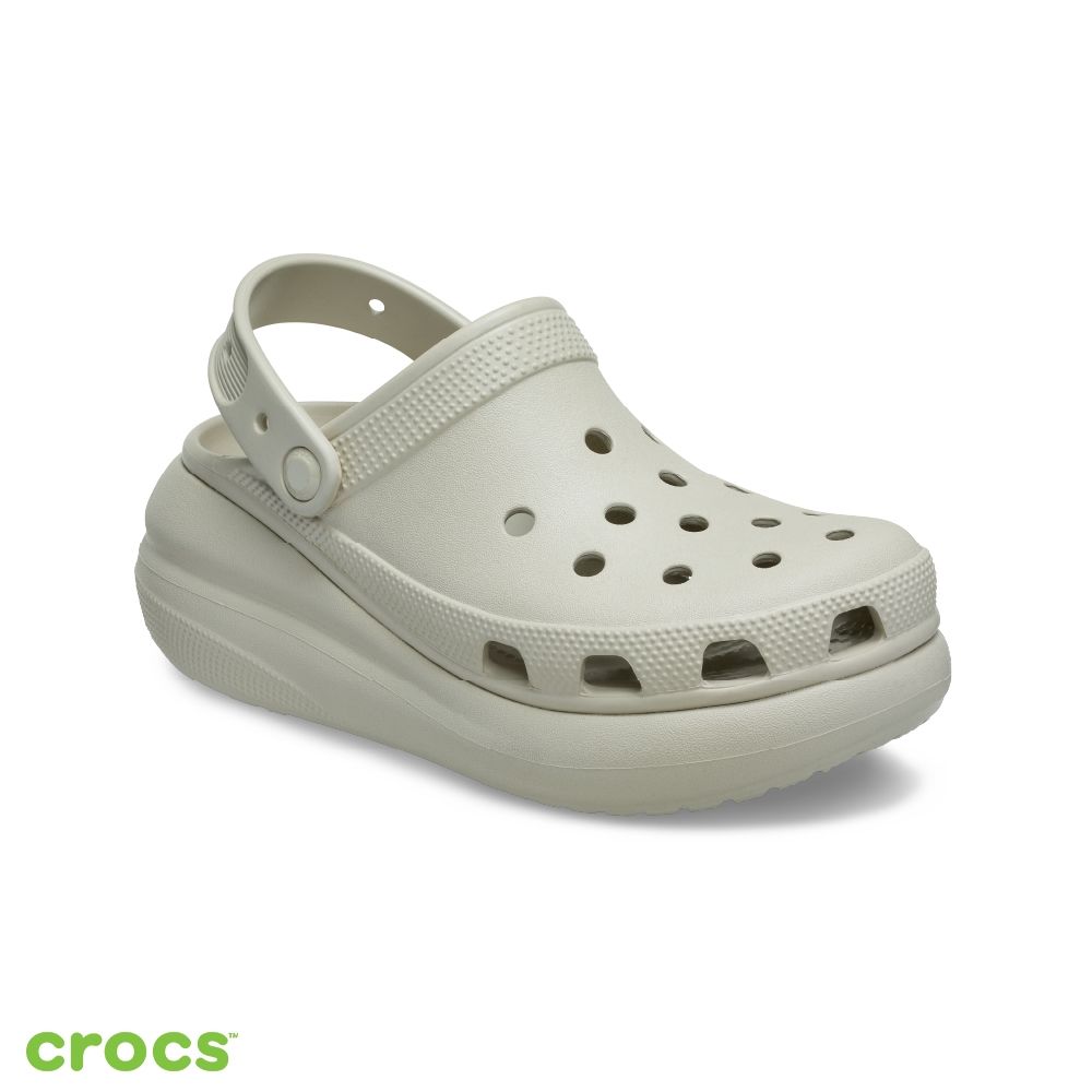 Crocs卡駱馳 (中性鞋)  Crush 泡芙 經典洞洞鞋 克駱格-流星灰色 207521-1WY