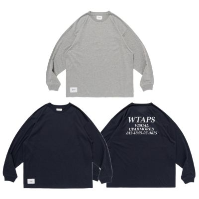 Wtaps ACADEMY / LS / CTPL 灰/海軍藍 252ATDT-CSM14