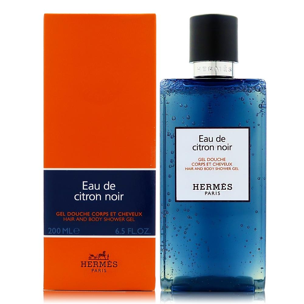 HERMES 愛馬仕Eau de Citron Noir 黑檸檬沐浴膠200ml | 臉部/身體/頭髮