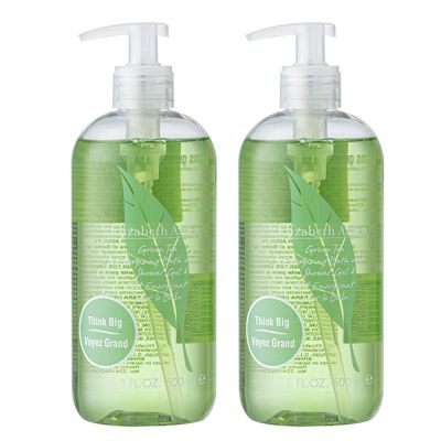 Elizabeth Arden 雅頓 綠茶沐浴膠500ml買1送1(公司貨)-有效2027/02再送MY ROSE大馬士革玫瑰抗皺緊致眼霜20ml