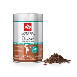 illy精選阿拉比卡咖啡豆-巴西喜拉朵250g/罐-A116