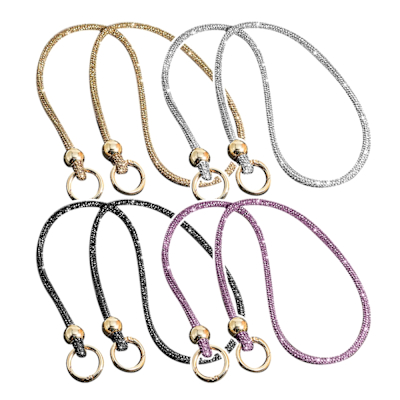 掛脖款-SH05奢華水鑽手機掛繩 手機掛鍊 包包掛飾 背帶手機繩 附夾片