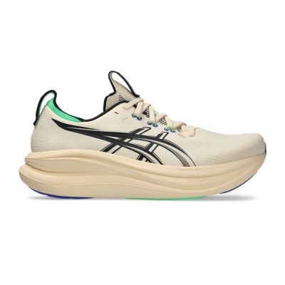 Asics 亞瑟士 GEL-Nimbus 28 1011C127-800 男 慢跑鞋 跑鞋 路跑 米 黑