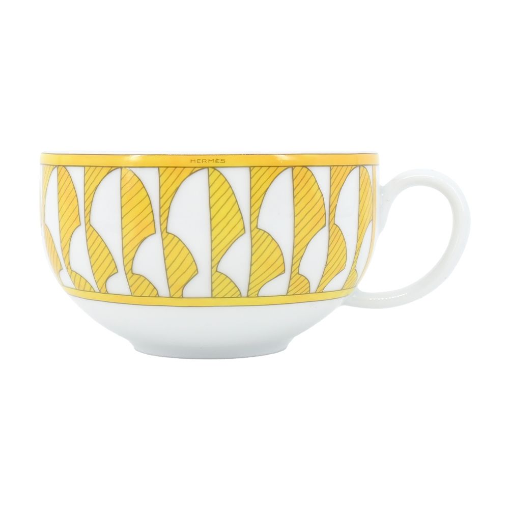 Hermes 愛馬仕 Soleil d'Hermès 茶杯和茶碟(2件組)