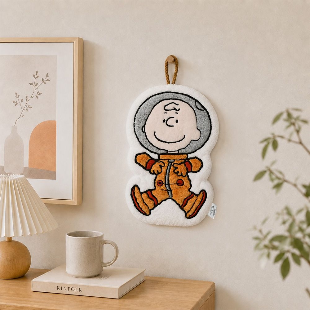 史努比Snoopy 查理布朗太空漫遊造型擦手巾