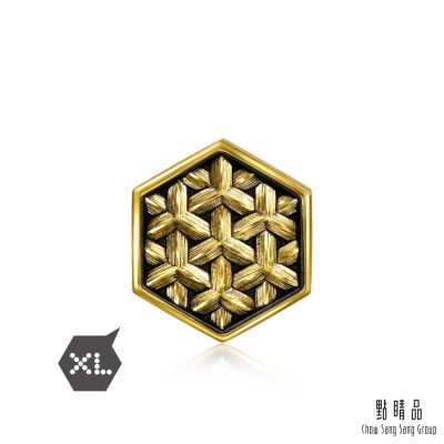 點睛品 Charme XL 鎖子紋 黃金串珠