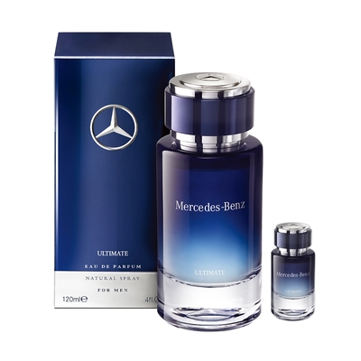 Mercedes-Benz】極緻藍韻男性淡香精120ml(贈隨機小香乙瓶) | 香水/香精