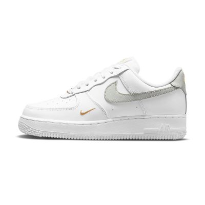 Nike Wmns Air Force 1 07 Ess 女鞋 白灰綠色 小金勾 AF1 休閒鞋 CZ0270-106