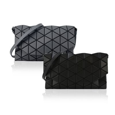 ISSEY MIYAKE 三宅一生 BAOBAO TONNEAU MATTE霧面幾何菱格翻蓋斜背包-(多款選)