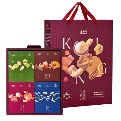 盛香珍 King冬藏精選堅果禮盒480g/盒