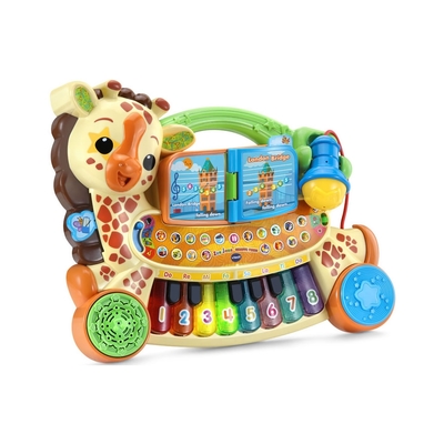 【Vtech】多功能長頸鹿DJ鋼琴