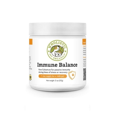 美國Wholistic Pet Organics護你姿天然有機寵物保健品-初乳(免疫系統) 2oz (57g) 全年齡犬貓