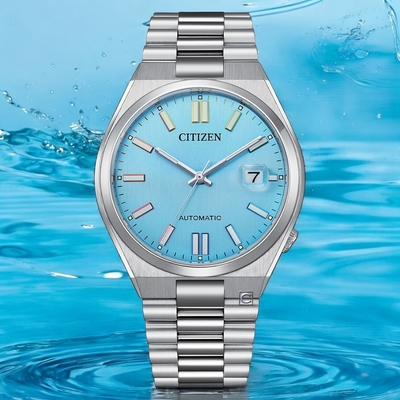CITIZEN 星辰 Mechanical系列 TSUYOSA機械錶-40mm藍 NJ0151-53L