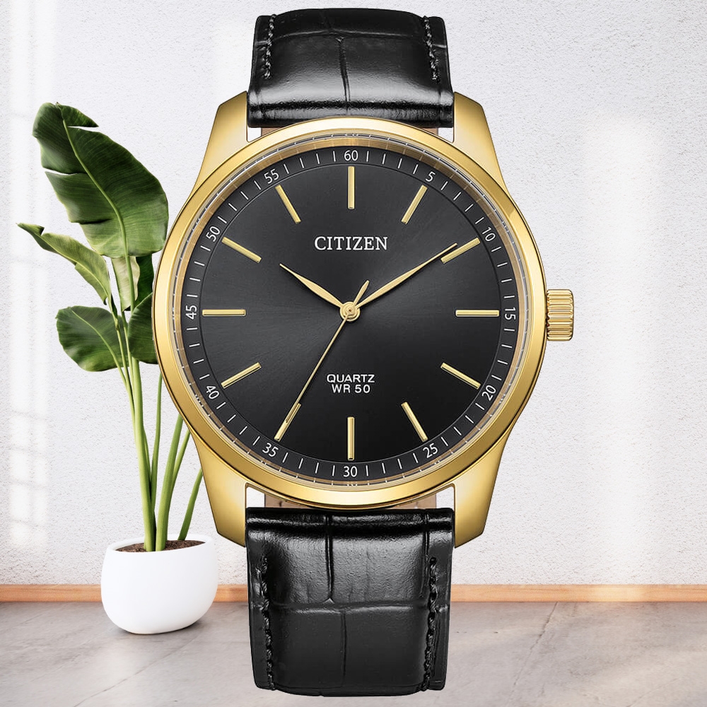 CITIZEN星辰GENT'S系列時尚簡約腕錶錶手錶送禮42mm/BH5002-02E | 光