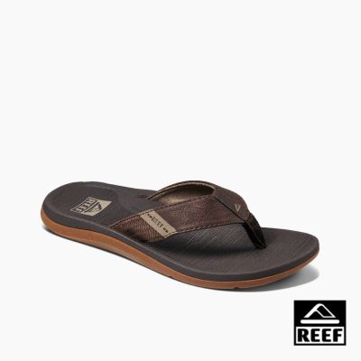 REEF SANTA ANA 經典系列 聖誕老人安納男款夾腳拖涼鞋 棕色 CI4651