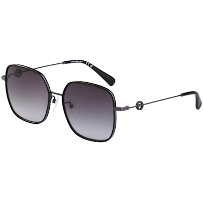 LONGCHAMP 太陽眼鏡(黑配槍色)LO184SLB