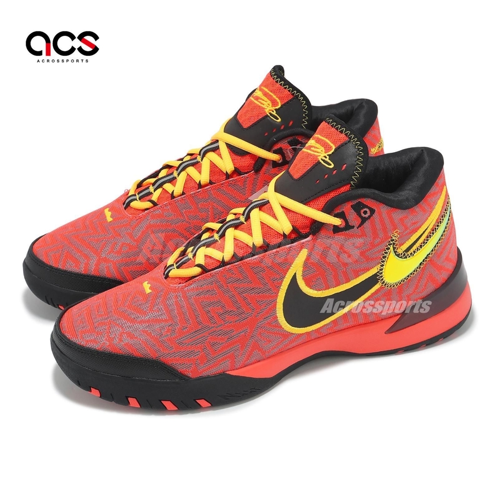 Nike 籃球鞋 LeBron NXXT Genisus EP 男鞋 紅 黃 黑 氣墊 緩衝 LBJ 運動鞋 HF0711-600