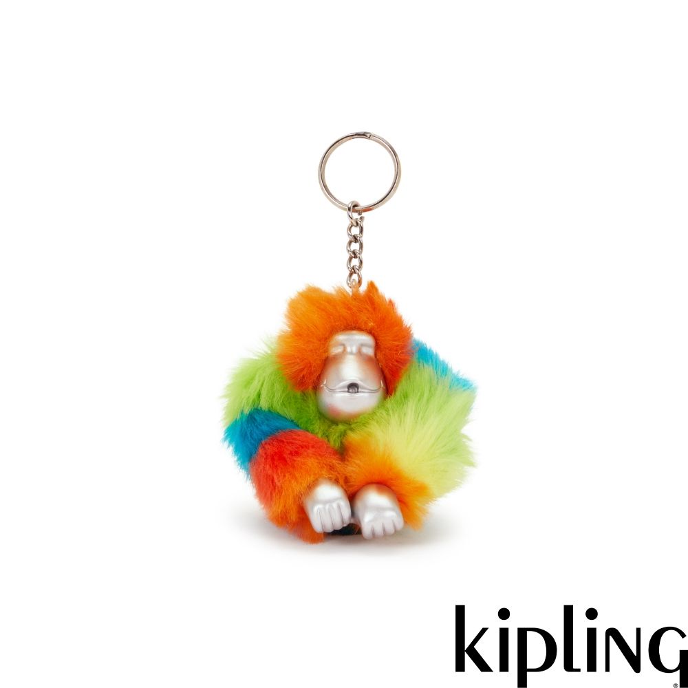 Kipling 繽紛派對小猴子吊飾-MONKEYCLIP M
