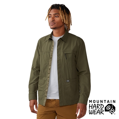 【Mountain Hardwear】Stryder Long Sleeve Shirt Men 防曬防潑水長袖襯衫 深松綠 男款 #2067991