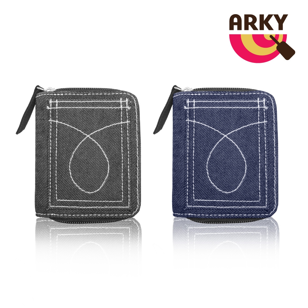 ARKY Coin Wallet 萬國硬幣收納零錢包Jeans | 零錢包 | Yahoo購物中心